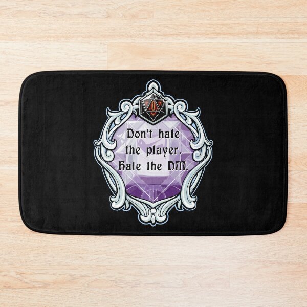 Item preview, Amulet Don't Hate the Player. Hate the DM. designed and sold by robertbevan.