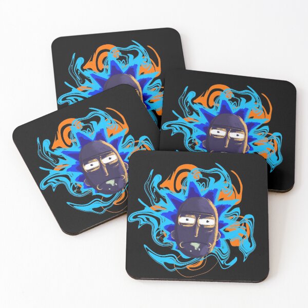 Rick Sanchez Trippy Coasters (Set of 4)