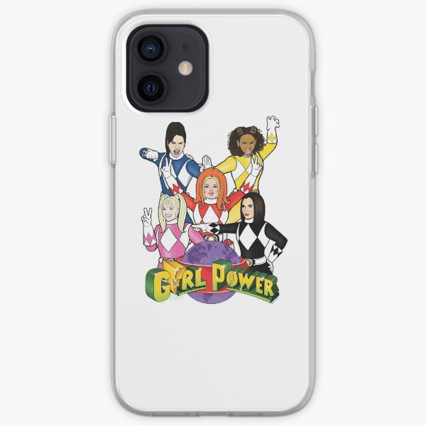 GIRL POWER RANGERS iPhone Soft Case