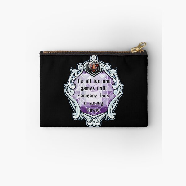 Item preview, Amulet It's All Fun and Games Until Someone Fails a Saving Throw designed and sold by robertbevan.