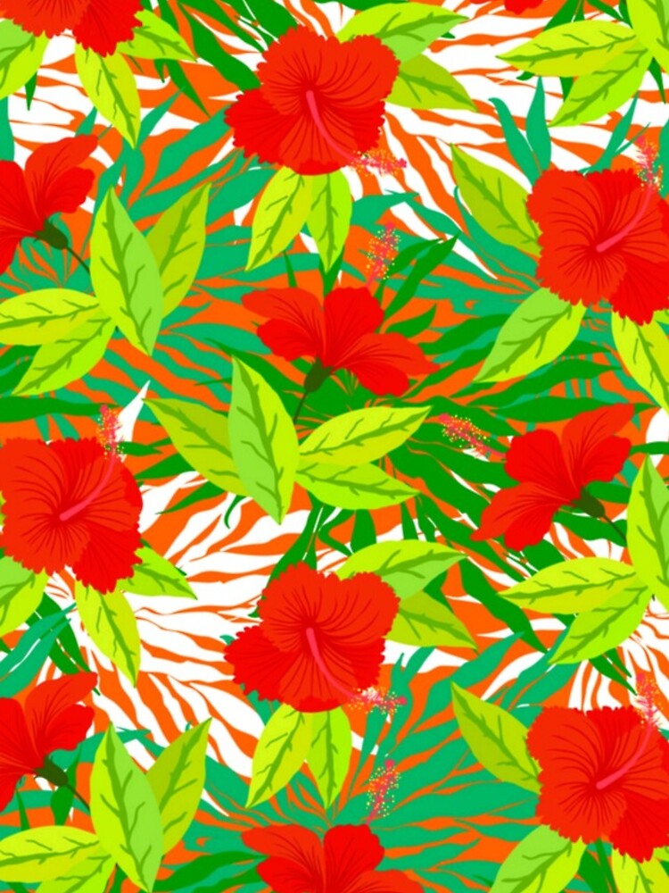 Thumbnail 4 of 4, iPhone Case, HIBISCUS designed and sold by Frogmuse.