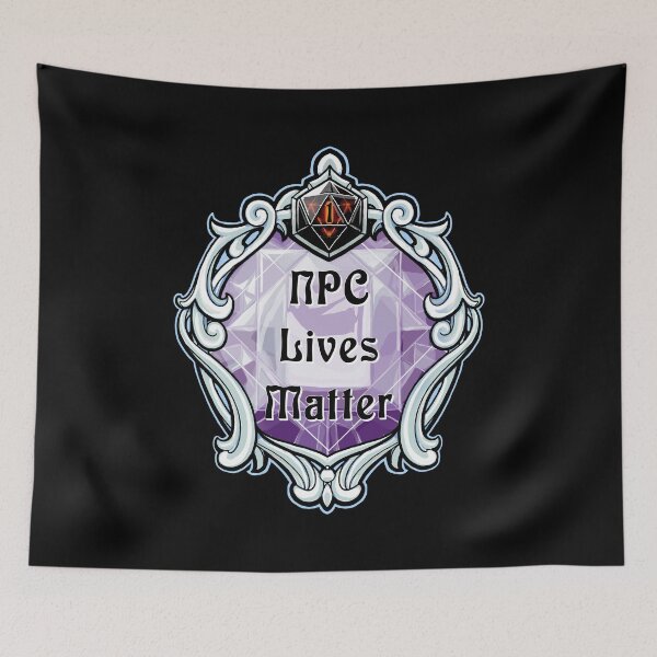 Item preview, Amulet NPC Lives Matter designed and sold by robertbevan.