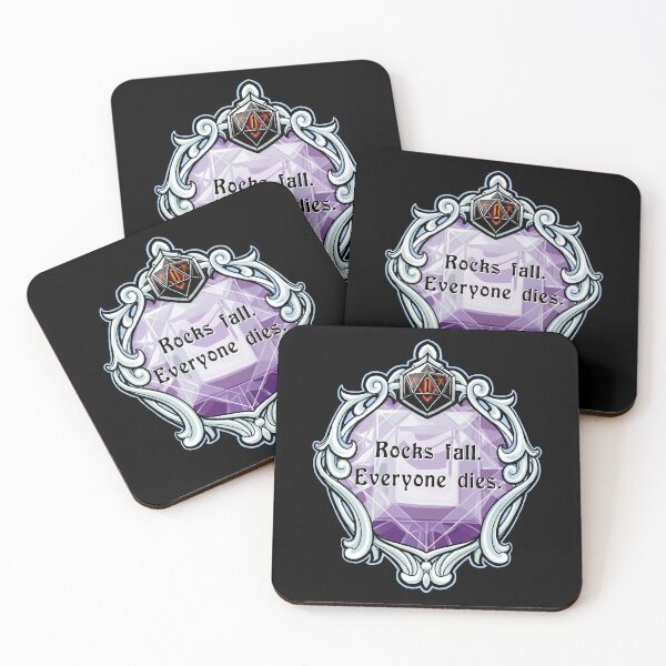 Item preview, Amulet Rocks Fall. Everyone Dies. designed and sold by robertbevan.