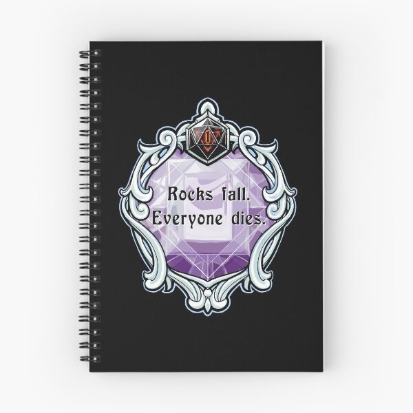 Item preview, Amulet Rocks Fall. Everyone Dies. designed and sold by robertbevan.