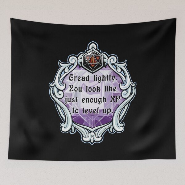 Item preview, Amulet Tread Lightly. You Look Like Just Enough XP to Level Up. designed and sold by robertbevan.