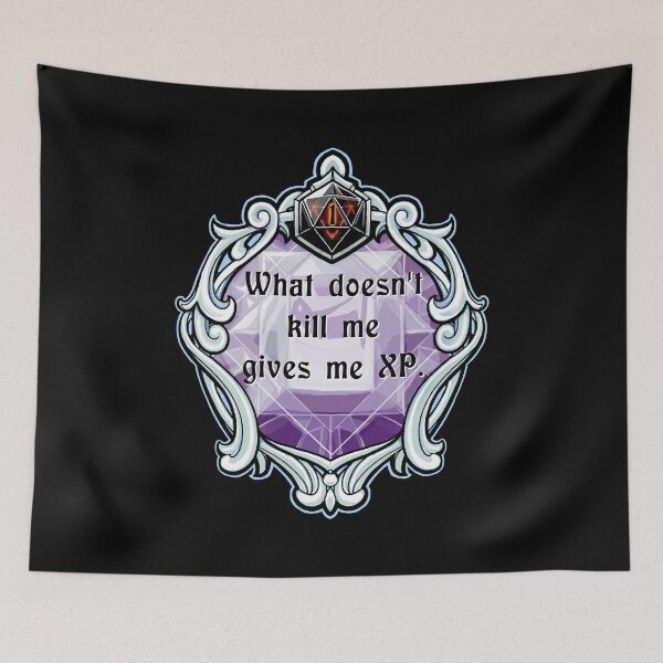 Item preview, Amulet What Doesn't Kill Me Gives Me XP. designed and sold by robertbevan.