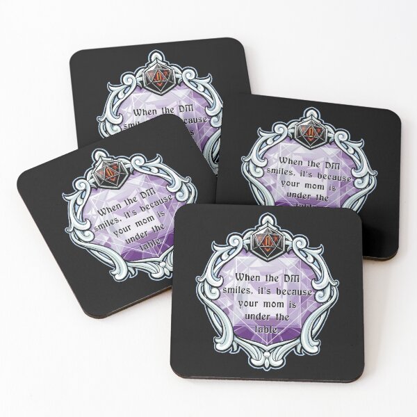 Item preview, Amulet When the DM Smiles, It's Because Your Mom is Under the Table. designed and sold by robertbevan.