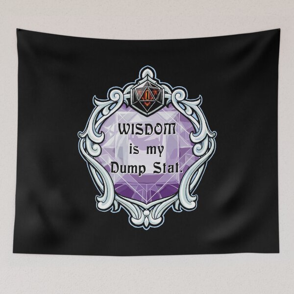 Item preview, Amulet Wisdom is my Dump Stat designed and sold by robertbevan.