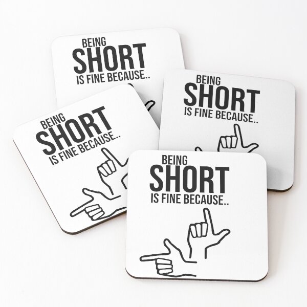Item preview, It is okay to be short designed and sold by Cutebutfunny.