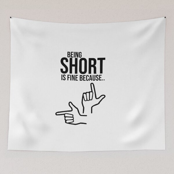 Item preview, It is okay to be short designed and sold by Cutebutfunny.