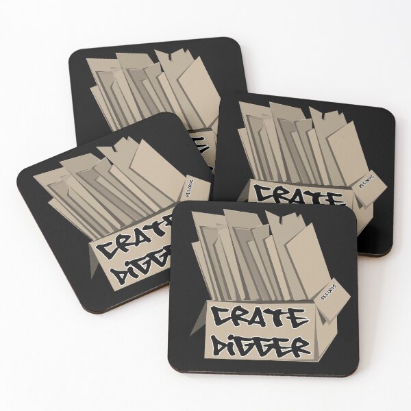 Item preview, Crate Digger Dj Design Records Hip Hop Vinyl  designed and sold by onjcdesign.