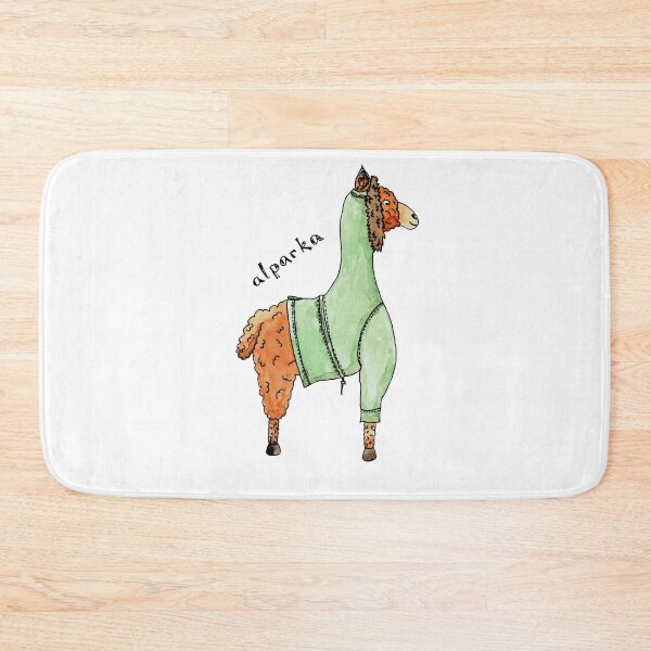 Item preview, Alpaca in a parka.  designed and sold by Elliestrations.