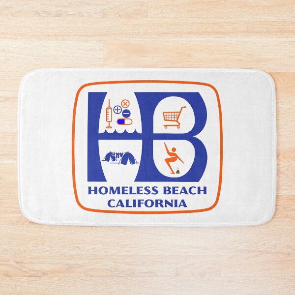 Item preview, HOMELESS BEACH CALIFORNIA designed and sold by getpressedshirt.