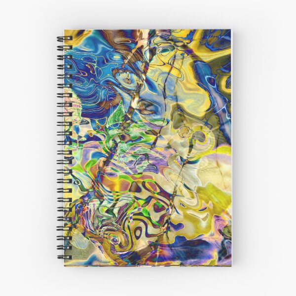 Item preview, blue yellow objects abstract designed and sold by BBS ART.