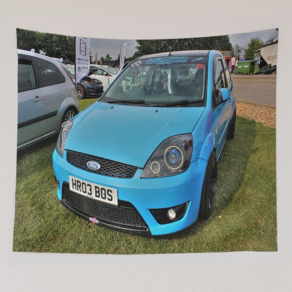 Item preview, Blue Mk6 Fiesta designed and sold by Vicki Spindler (VHS Photography).