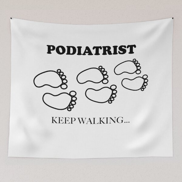 Item preview, Podiatrist Keep Walking designed and sold by Ndigwan.