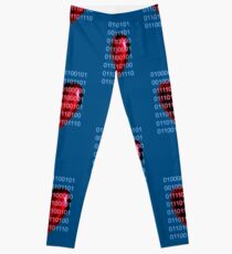 A Binary Valentine Leggings