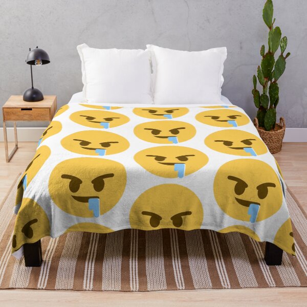 Item preview, Drooling Mad Emoji designed and sold by SerpentSkyArts.