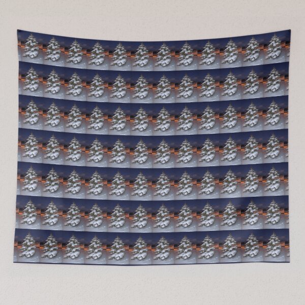 Item preview, Blue Spruce At Sunset designed and sold by K D Graves Photography.