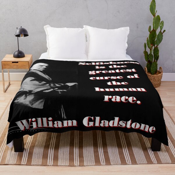 Item preview, Selfishness Is The Greatest Curse - William Gladstone designed and sold by CrankyOldDude.