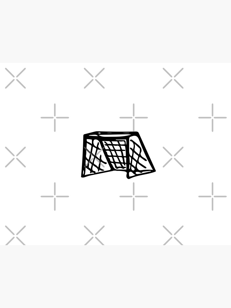 Soccer Ball Goal Wall Challenge Drawing High-Res Vector Graphic - Getty  Images
