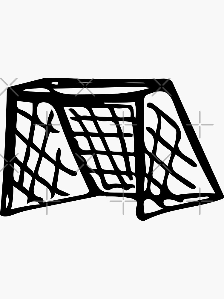 How to Draw a Soccer Goal Easy - YouTube