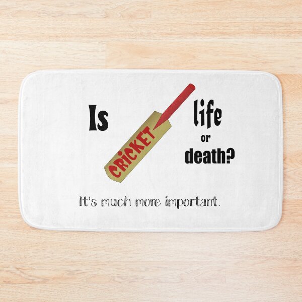Item preview, Cricket Lovers Gifts, Is CRICKET life or death?, What is cricket and how is it played? designed and sold by mygiftideas.