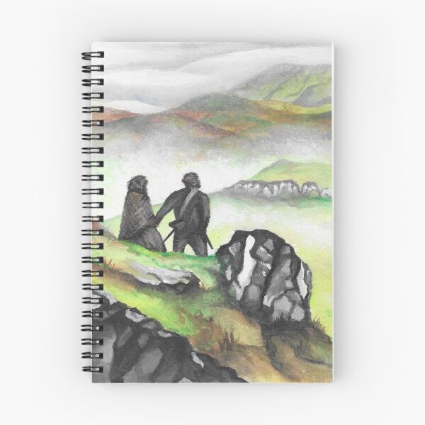 Item preview, Outlander Claire and Jamie Highlands designed and sold by mumford-lover.