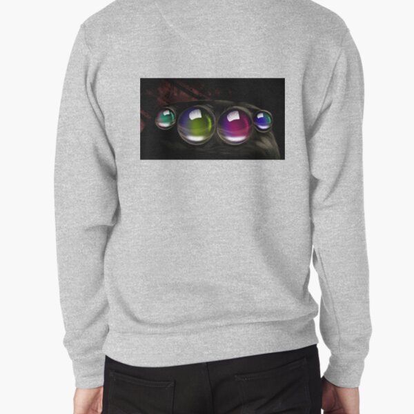 Colorful spider eyes Pullover Sweatshirt