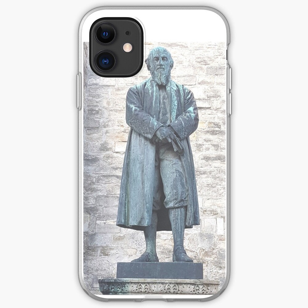 William Barnes - Poet - Statue in Dorchester iPhone Case & Cover