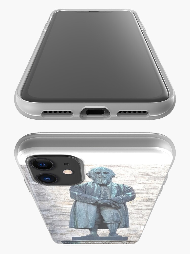 Alternate view of William Barnes - Poet - Statue in Dorchester iPhone Case & Cover