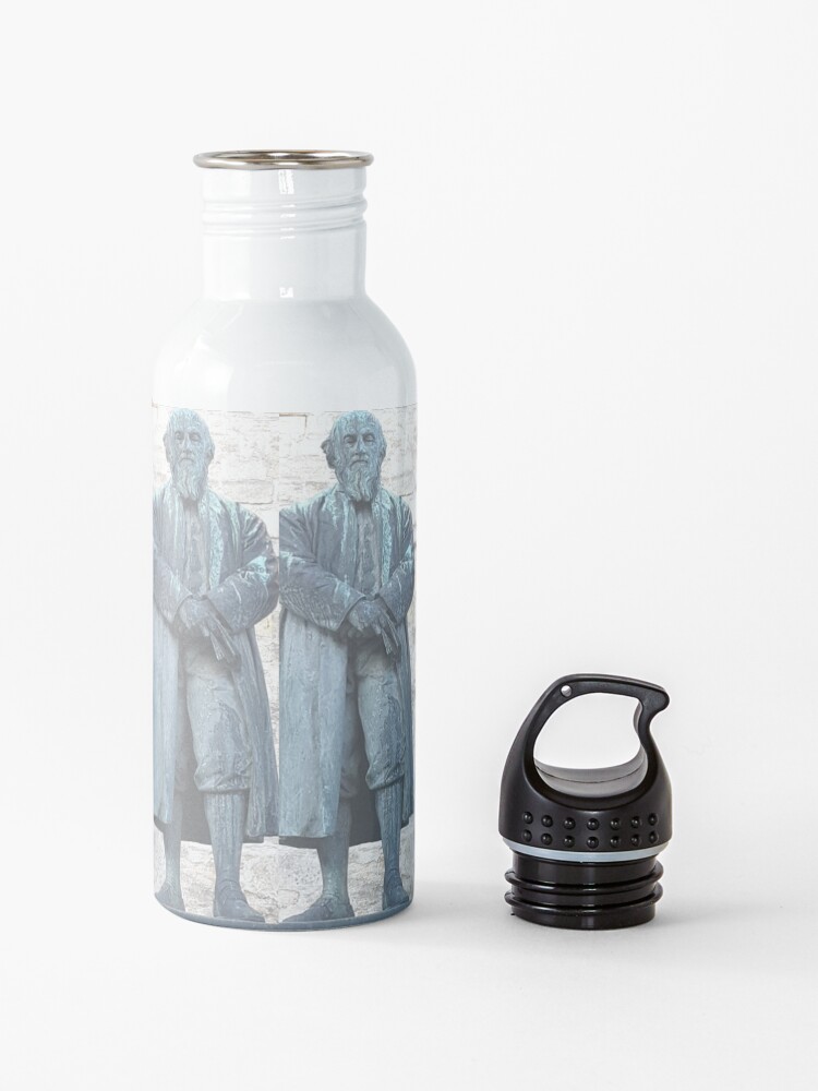 Alternate view of William Barnes - Poet - Statue in Dorchester Water Bottle