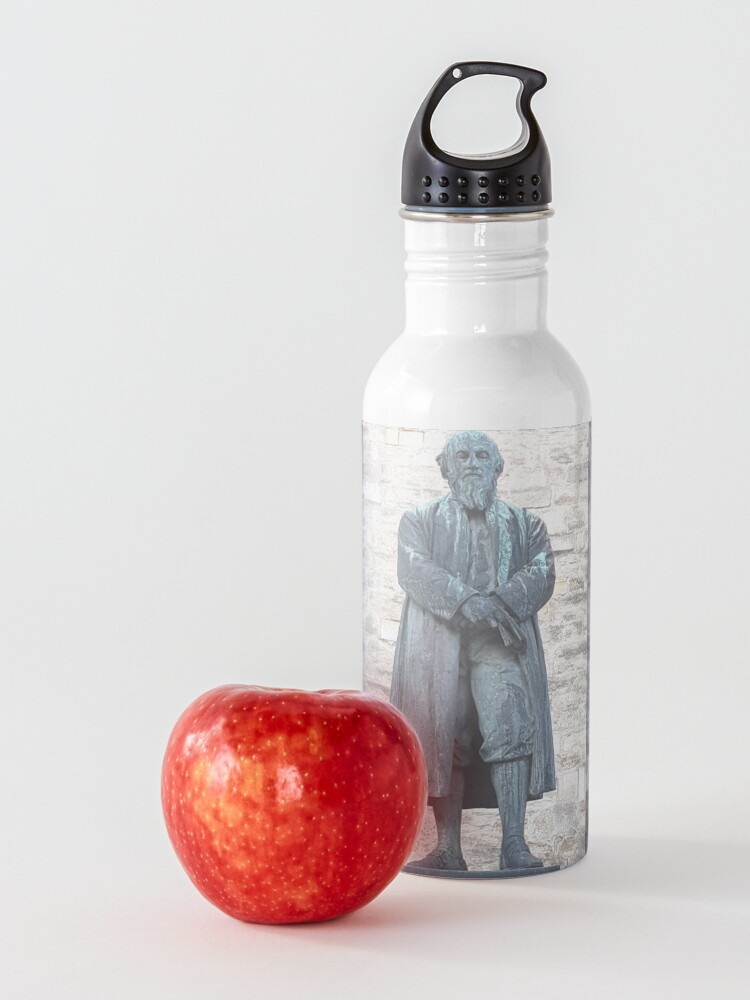 Alternate view of William Barnes - Poet - Statue in Dorchester Water Bottle