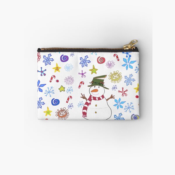 Item preview, Colourful Snowman doodle design designed and sold by markatos.