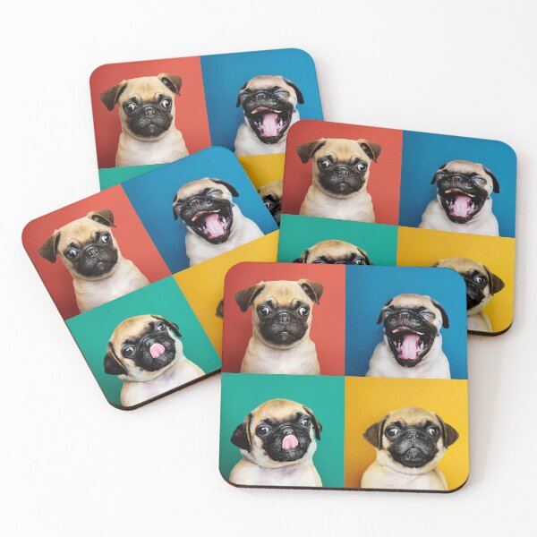 Item preview, Pug Portraits designed and sold by Divine Ease.
