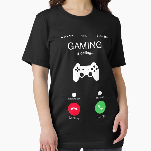 Item preview, Gaming is calling me designed and sold by superpixus.