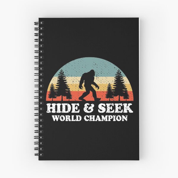 Item preview, Bigfoot Hide & Seek World Champion Retro designed and sold by creativebrother.
