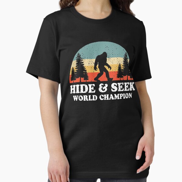 Item preview, Bigfoot Hide & Seek World Champion Retro designed and sold by creativebrother.