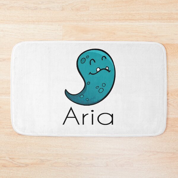 Item preview, Aria Name Cute Monster designed and sold by ProjectX23.