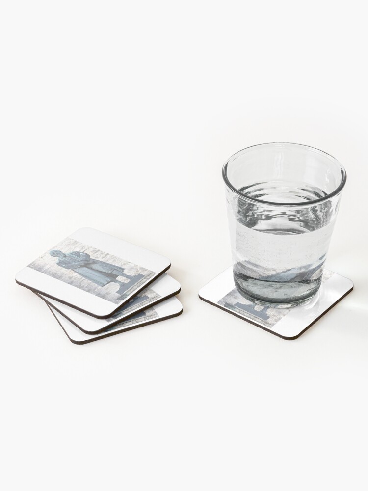 Alternate view of William Barnes - Poet - Statue in Dorchester Coasters (Set of 4)