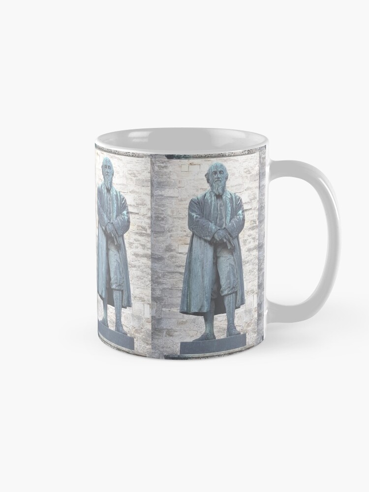 Alternate view of William Barnes - Poet - Statue in Dorchester Mug