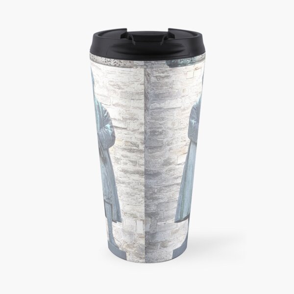 William Barnes - Poet - Statue in Dorchester Travel Mug