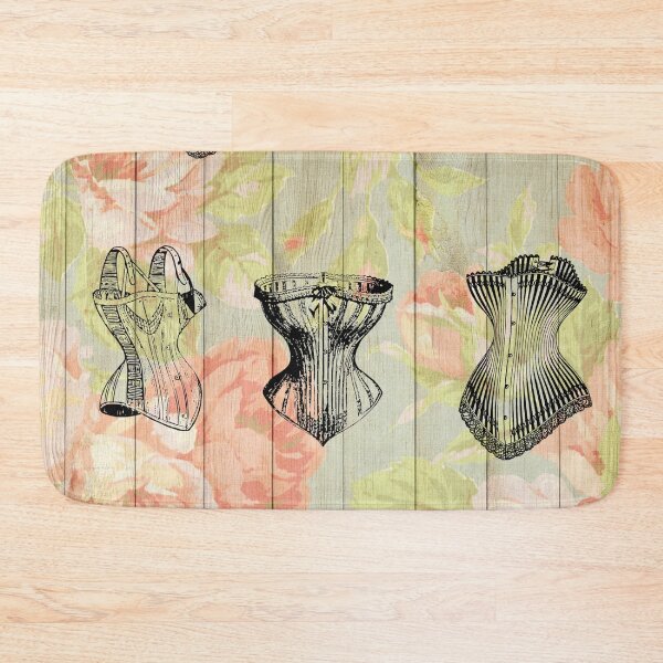 Item preview, Vintage Victorian Corsets on Watercolor Old Roses designed and sold by RosalieReeves.