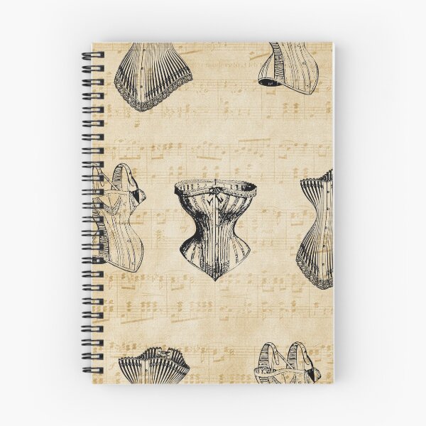Item preview, Vintage Victorian Corset Pattern with Sheet Music designed and sold by RosalieReeves.