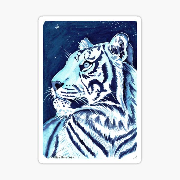 Sternenträume- Tiger  Sticker