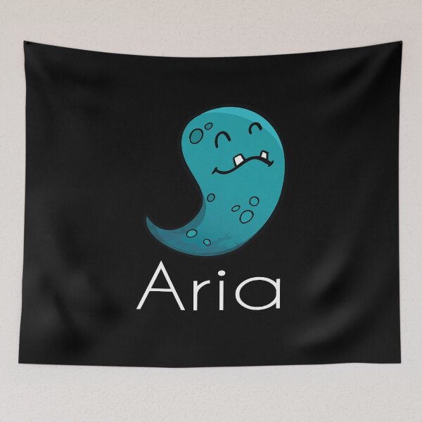 Item preview, Aria Name Cute Monster designed and sold by ProjectX23.