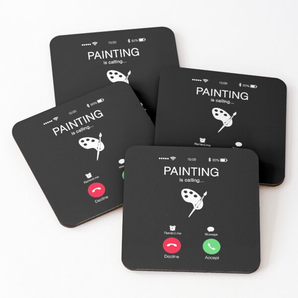 Item preview, Painting is calling me designed and sold by superpixus.