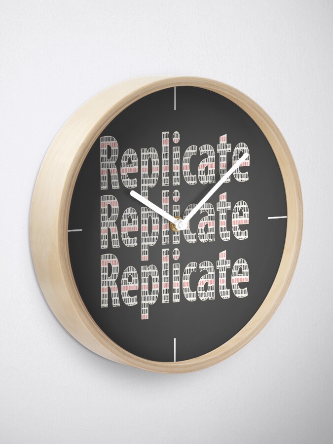 Alternate view of Replicate 3X. Clock
