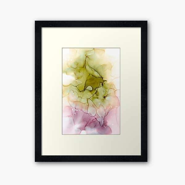 Ink no20 Gerahmter Kunstdruck