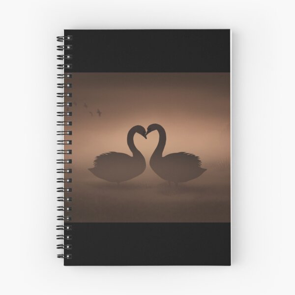 Item preview, Swan love in early morninglight designed and sold by TessaGeniets.